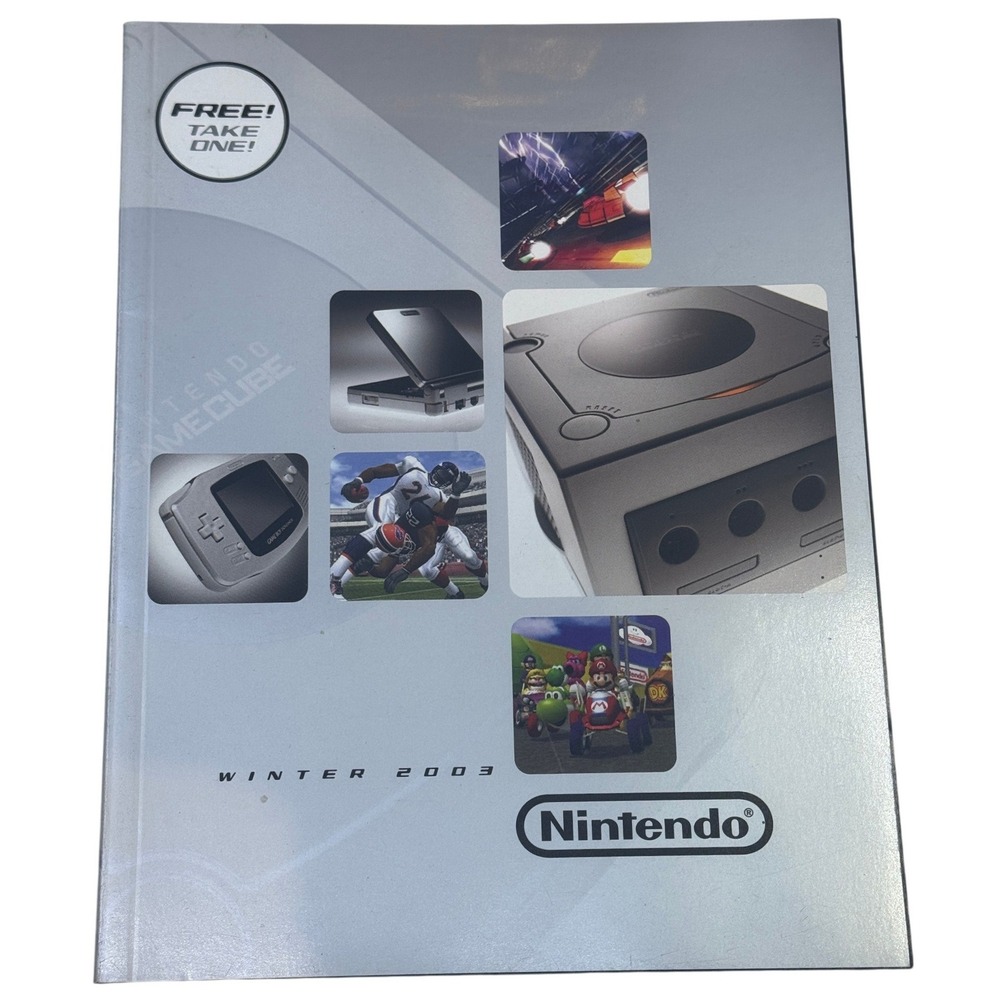 Nintendo Winter 2003 GameCube GBA Catalog Booklet‎ Brochure